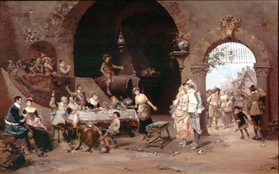 Das Hochzeitsfest von Rene Ernest Etienne